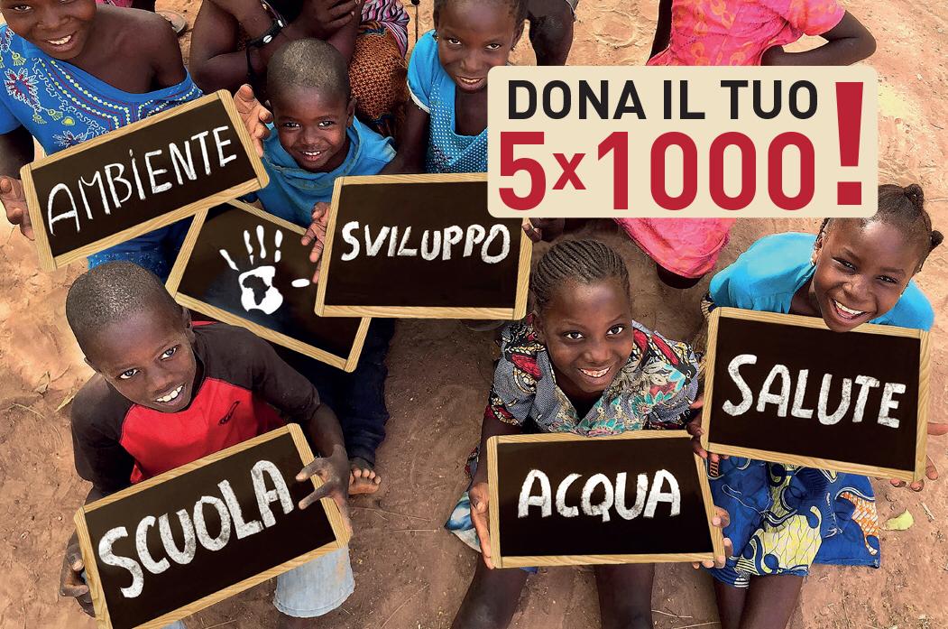 Devolvi il 5x1000 a Gente d'Africa